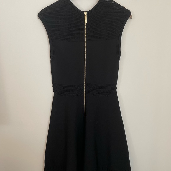 Black Ted Baker skater dress size 2 - Picture 4 of 5